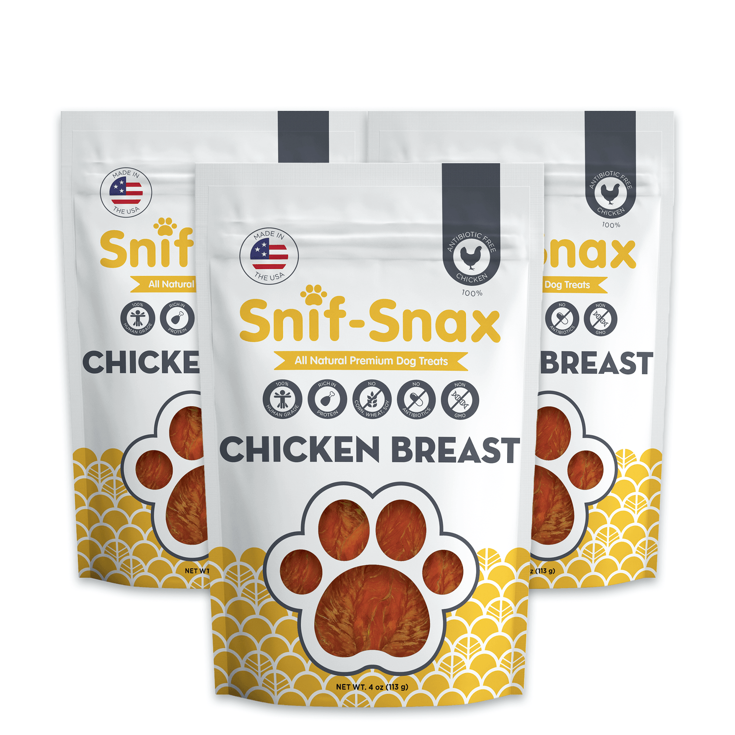 Smoked Chicken Breast 3-Pack (4oz)