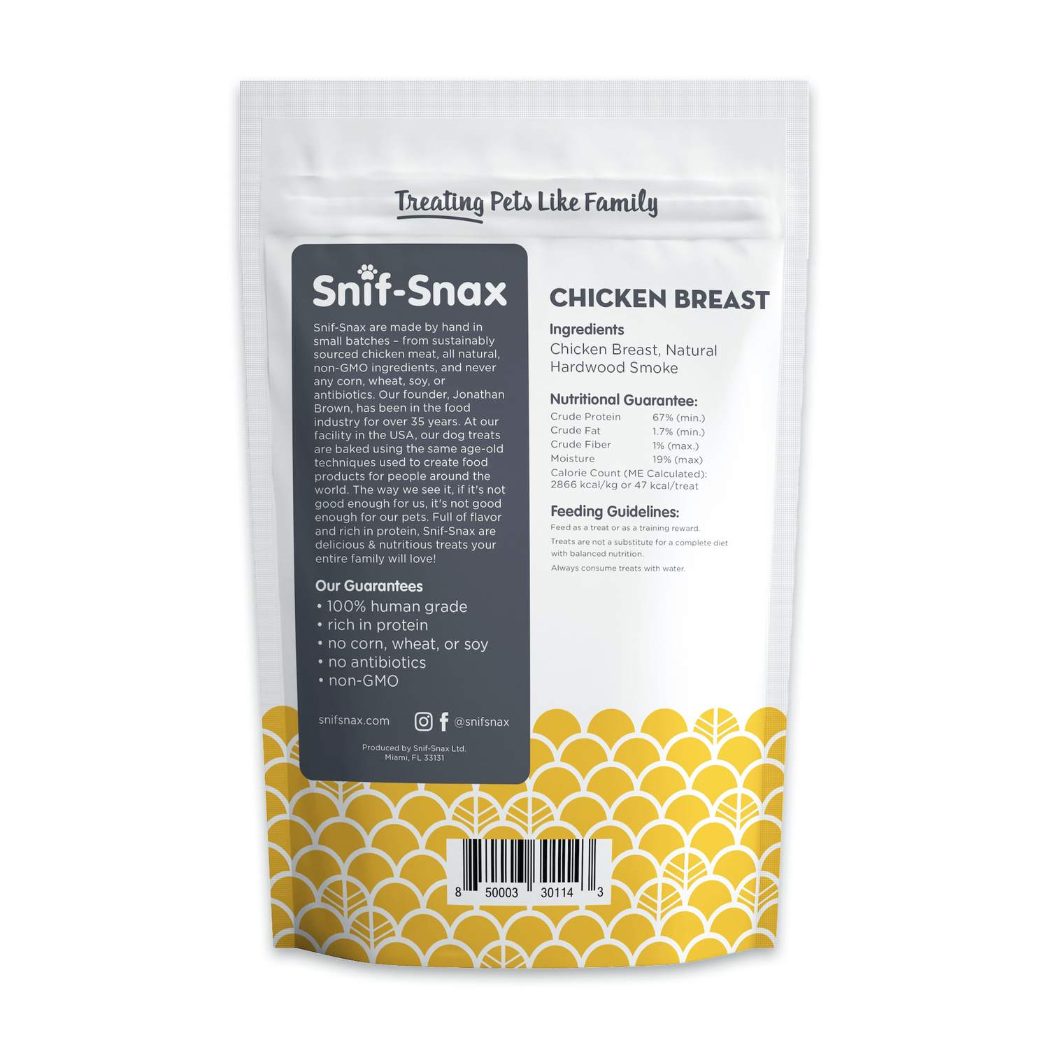 Smoked Chicken Breast 3-Pack (4oz)