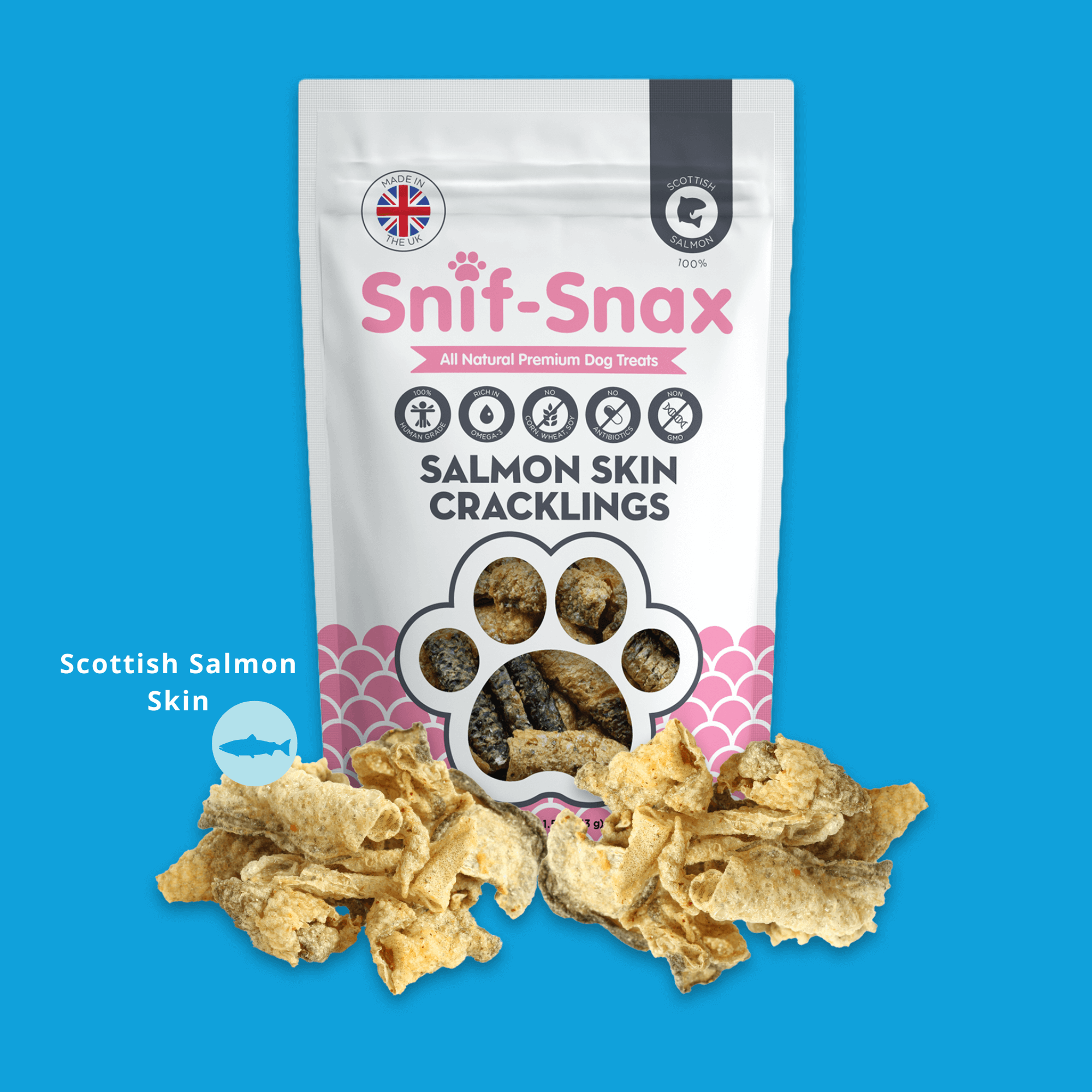 Crispy Salmon Skins (1.5oz) 3-Pack
