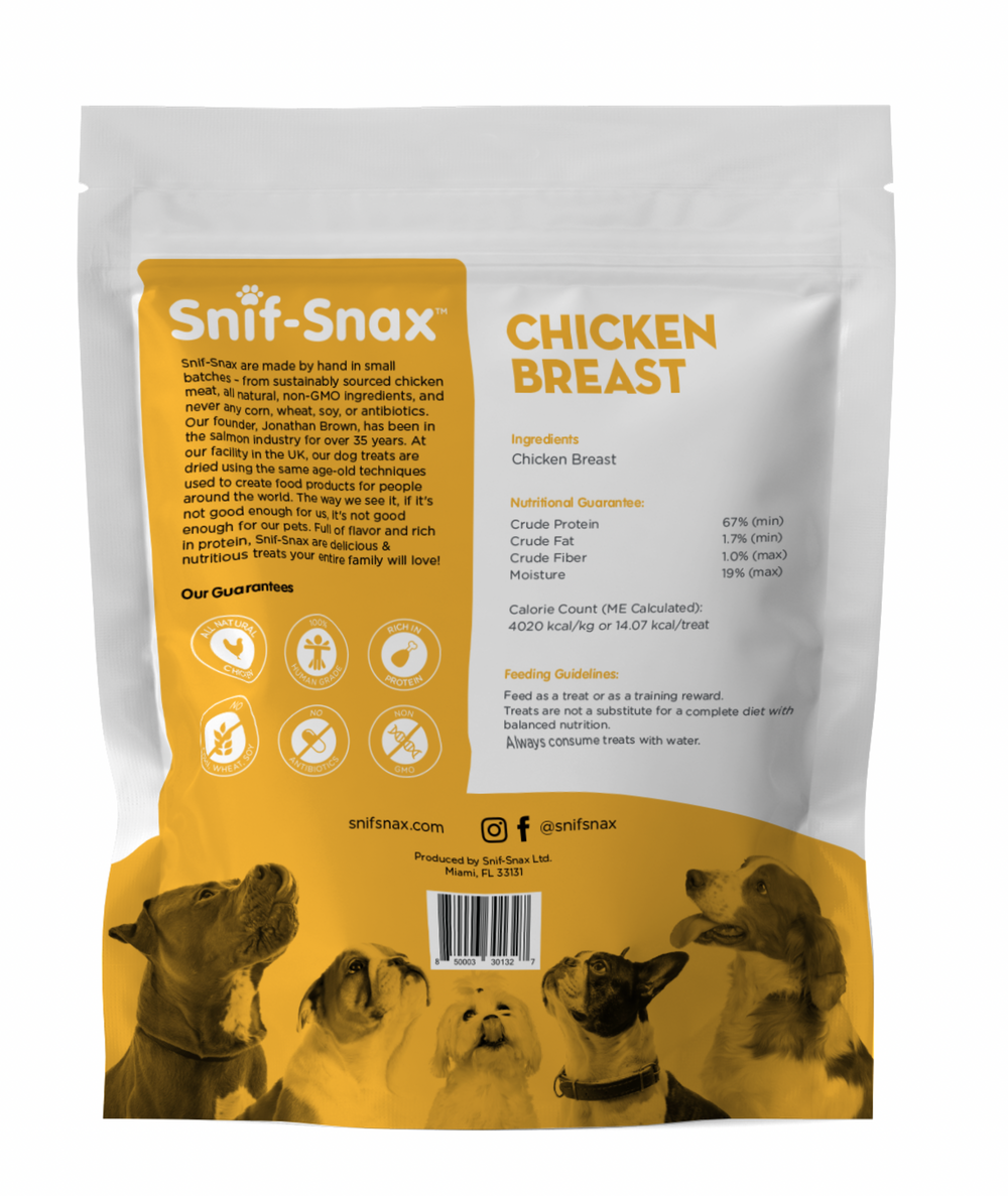 Smoked Chicken Breast Dog Treats (3lb) | Snif-Snax – SnifSnax
